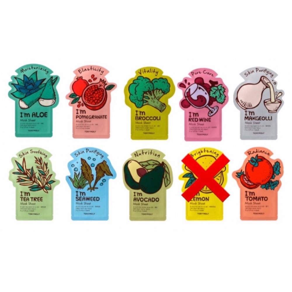 Tony Moly Face Masks! KBeauty 50 cents each!